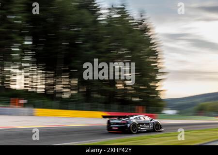 Franchorchamps, Belgien, 27. Juni 2024, #24 Jack Tetley (GB) - Lamborghini Gallardo GT3/2012 während des CrowdStrike Spa 2024 24 Hours, hundertjährige Bearbeitung Stockfoto