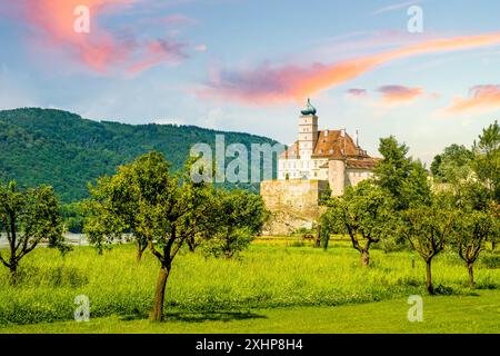 Schloss Schönbuehel, Wachau, Österreich Stockfoto