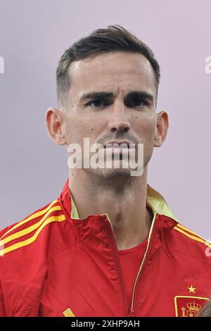 Berlin, Deutschland. Juli 2024. Fabian Ruiz (ESP) Fußball/Fußball : UEFA-Europameisterschaft Deutschland 2024 - Endspiel zwischen Spanien 2-1 England im Olympiastadion in Berlin. Quelle: Mutsu Kawamori/AFLO/Alamy Live News Stockfoto