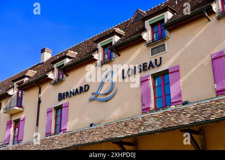 Frankreich, Côte d'Or, Morvan Regional Natural Park, Saulieu, Bernard Loiseau Relay, Restaurant La Côte d'Or, 2 Sterne im Michelin Guide Stockfoto