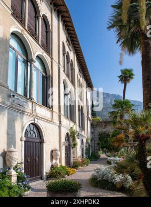 Italien, Lombardei, Varenna, Comer See, die Gärten der Villa Monastero Stockfoto