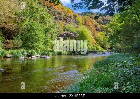 Frankreich, Tarn, Pampelonne, Viaur-Tal Stockfoto