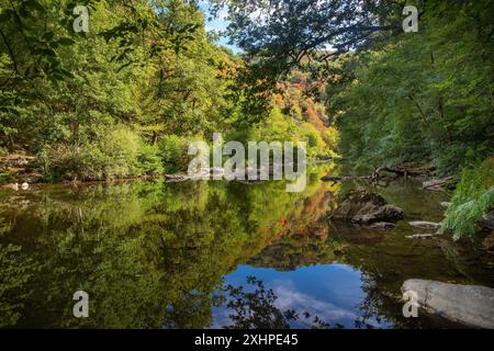 Frankreich, Tarn, Pampelonne, Viaur-Tal Stockfoto