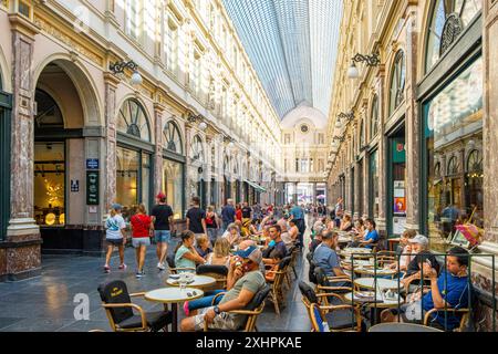 Belgien, Brüssel, Royal Saint-Hubert Galerien Stockfoto