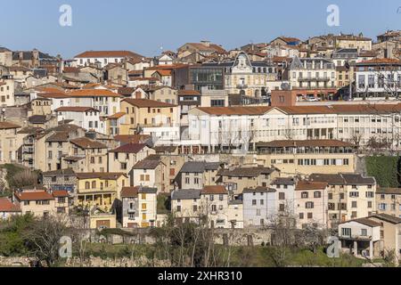 Frankreich, Puy de Dome, Thiers, Hauptstadt des Bestecks seit dem 15. Jahrhundert, regionaler Naturpark Livradois-Forez, Parc naturel régional Livradois-Forez Stockfoto