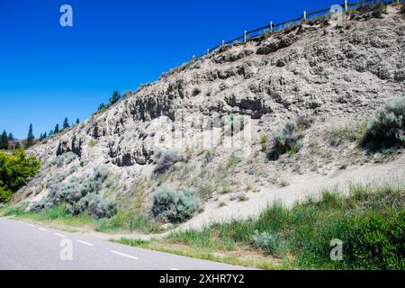 Knox Mountain Park in Kelowna, British Columbia, Kanada Stockfoto