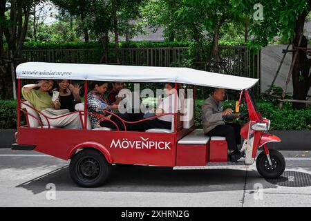 Tuk Tuk Mövenpick Hotel, Bangkok, Thailand Stockfoto