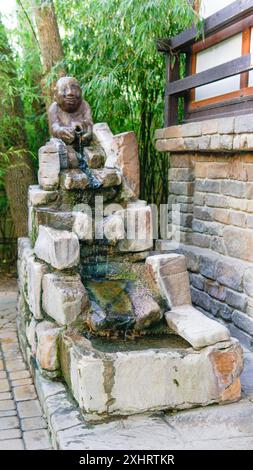 Spiritualität Religion japan berühmte Statue Skulptur Outdoor Kultur Gott von japan asien japanischer Gott shinto Stockfoto