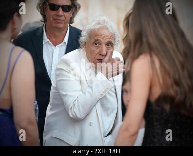 Taormina, Italien. Juli 2024. Abel Ferrara besucht am 15. Juli 2024 das 70. Taormina Film Festival in Taormina, Italien. (Foto: Gabriele Maricchiolo/NurPhoto) Credit: NurPhoto SRL/Alamy Live News Stockfoto