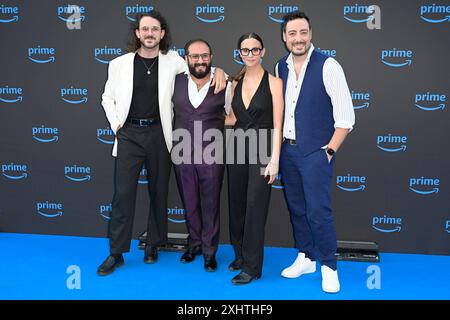 Rom, Italien. Juli 2024. The Jackal Besuchen Sie den blu-Teppich von Prime Video Presents Italia 2024 in der Villa Miani. Quelle: SOPA Images Limited/Alamy Live News Stockfoto