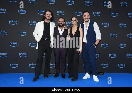 Rom, Villa Miani Photocall „Prime Video Presents Italia 2024“, auf dem Foto: Der Schakal Stockfoto