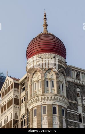 Das Taj Mahal Palace Hotel in Colaba, Mumbai, Maharashtra, Indien, Asien Stockfoto