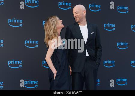 News - Photocall PRIME VIDEO PRÄSENTIERT ITALIA 2024 Filippo Nigro und Gina Gardini während des Photocall von PRIME VIDEO PRÄSENTIERT ITALIA 2024, 15. juli 2024 in der Villa Miani, Rom, Italien Copyright: XcxEmanuelaxVertolli/SportReporterx/xLiveMediax LPN 1442872 Stockfoto