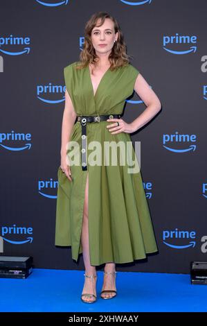 Sara Lazzaro bei der Programmpräsentation „Prime Video Presents Italia 2024“ in der Villa Miani. Rom, 15.07.2024 Stockfoto