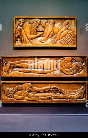 Georges Lacombe Geburt, Liebe und Tod, Musée d'Orsay, französisches Ministerium für Kultur und Kommunikation, Paris, Frankreich Stockfoto