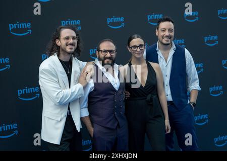 Rom, Italien. Juli 2024. The Jackal nimmt am 15. Juli 2024 als Prime Video Presents Italia 2024 in der Villa Miani in Rom Teil. (Foto: Luca Carlino/NurPhoto) Credit: NurPhoto SRL/Alamy Live News Stockfoto