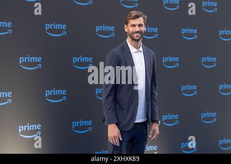 Rom, Italien. Juli 2024. Fernando Llorente nimmt am 15. Juli 2024 als Prime Video Presents Italia 2024 in der Villa Miani in Rom Teil. (Foto: Luca Carlino/NurPhoto)0 Credit: NurPhoto SRL/Alamy Live News Stockfoto