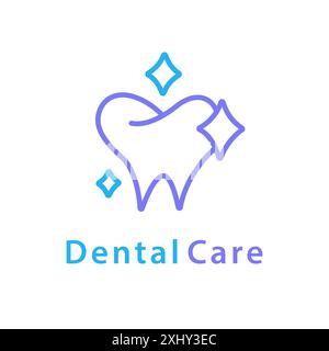 Modernes Zahnarzt Logo Design Zahnärztliche Klinik Icon Stock Vektor