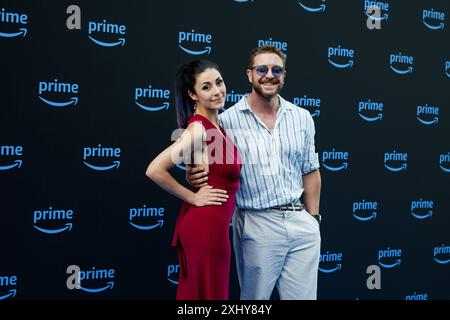 ROM, ITALIEN - 15. JULI: Teilnahme am Fotogespräch von Prime Video 2024 in der Villa Miani in Rom (ph: Giovanna Onofri) Stockfoto