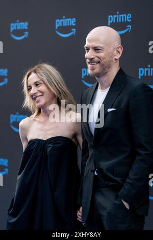 ROM, ITALIEN - 15. JULI: Teilnahme am Fotogespräch von Prime Video 2024 in der Villa Miani in Rom (ph: Giovanna Onofri) Stockfoto