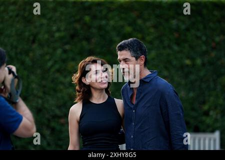 ROM, ITALIEN - 15. JULI: Caterina Murino nimmt am Fotogespräch von Prime Video 2024 in der Villa Miani in Rom Teil (ph: Giovanna Onofri) Stockfoto