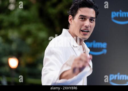 ROM, ITALIEN - 15. JULI: Cristiano Caccamo nimmt am Fotogespräch von Prime Video 2024 in der Villa Miani in Rom Teil (ph: Giovanna Onofri) Stockfoto