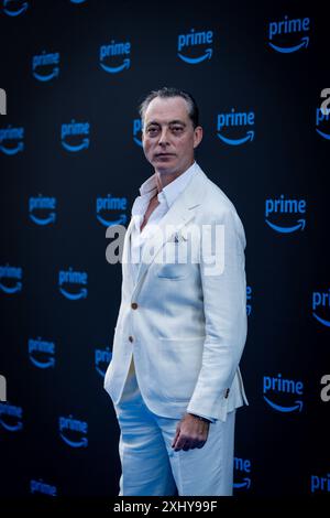 ROM, ITALIEN - 15. JULI: Maurizio Lombardi nimmt am Fotogespräch von Prime Video 2024 in der Villa Miani in Rom Teil (ph: Giovanna Onofri) Stockfoto