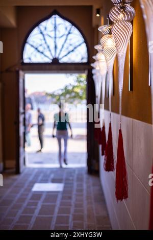 palazzo veneziano Hotel Venedig Italien Eingang Stockfoto