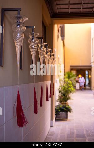 palazzo veneziano Hotel Venedig Italien Eingang Stockfoto