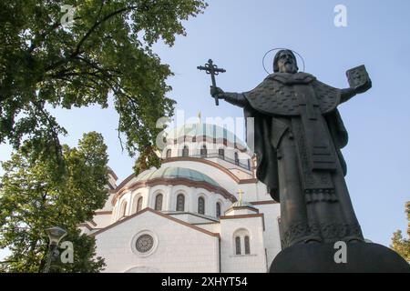 Der Tempel von St. Sava, Belgrad, Serbien Stockfoto