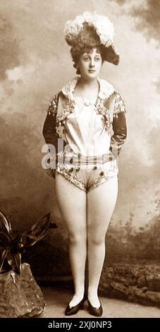 Miss Lily Harold, Schauspieler und Sängerin aus viktorianischer Zeit Stockfoto