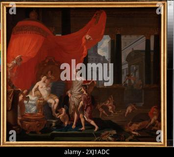 Gemälde von Gerard de Lairesse zur Hochzeit von Alexander und Roxana, 1641–1711. Stockfoto