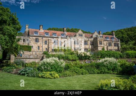 Mount Grace Priory, Manor House and Gardens in North Yorkshire, Großbritannien Stockfoto