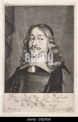 Gunde Rosenkrantz Haelwegh, Albert 1598 - 1673, Wuchters, Abraham 1608 - 1682 Kupferstich, Druck Kobberstikkeren Albert Haelwegh, Jørgen Sthyr, Nr. 168-180; omt. S. 38-40, 14099, 1938. Geschichte der königlichen Kupferstichsammlung zu Copenhagen: ein Beitrag zur Geschichte der Kunst und Ergänzung der Werke von Bartsch und Brulliot, Baron C.F. von Rumohr, Nr. 90, 14269, 1835. Hollsteins niederländische und flämische Radierungen, Stiche und Holzschnitte 1450-1700 (Band VIII), Goltzius - Heemskerck, F.W.H. Hollstein, Nr. 90, C 38945, 1953. Danske portrætter i kobberstik, litografi og træsnit: en beskriven Stockfoto