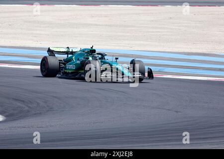 Privater Test ASTON MARTIN F1 Lance Spaziergang 2024 in Le Castellet, FRANKREICH, 16/07/2024 Florent 'MrCrash' B.. Stockfoto