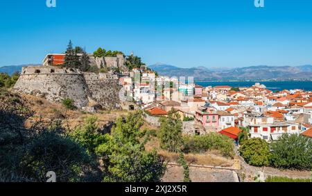 Altstadt von Nafplio in Griechenland. Stockfoto