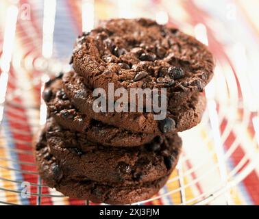 Schokolade Cookies Stockfoto