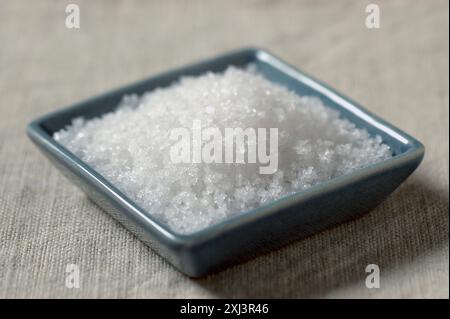 Fleur de Sel, Meersalz aus Camargues Stockfoto