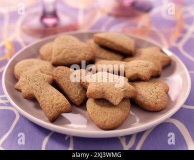 Sankt Nikolaus Spritzgebäck Stockfoto
