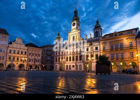 Ceske Budejovice am 14.07.2024 Namesti Premysla Otakara II.: Magistrat Mesta Ceske Budejovice, Ceske Budejovice, am 14. Juli 2024 Budweis Tschechische Republik *** Ceske Budejovice am 14 07 2024 Namesti Premysla Otakara II Magistrat Mesta Ceske Budejovice, Ceske Budejovice, am 14. Juli 2024 Budweis Tschechische Republik Copyright: XBULBULFORTS/ULFAUTOtakara II Stockfoto