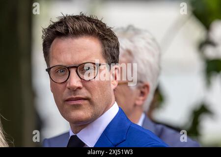 Manuel Hagel, MDL, Vorsitzender der CDU-Fraktion im landtag, Porträt. Stuttgart, Baden-Württemberg, Deutschland Stockfoto