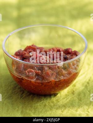 Vier Gewürze Bolognaise-Sauce Stockfoto