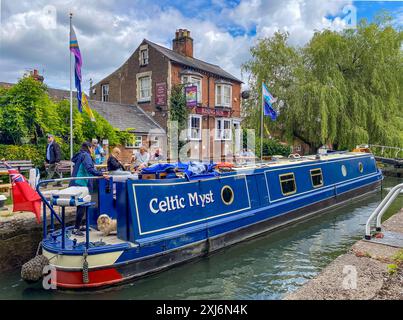 Die Aufgehende Sonne Berkhamsted Stockfoto