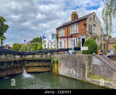 Die Aufgehende Sonne Berkhamsted Stockfoto