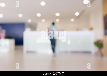 Abstrakte Unschärfe Krankenhaus Klinik Gegenüberstellung innere Unschärfe medizinischen Hintergrund Stockfoto
