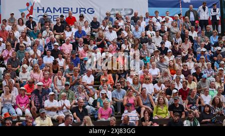 Hamburg, Hamburg, Deutschland. Juli 2024. Impressionen während der HAMBURGER OPEN - ATP500, Herren Tennis (Credit Image: © Mathias Schulz/ZUMA Press Wire) NUR REDAKTIONELLE VERWENDUNG! Nicht für kommerzielle ZWECKE! Stockfoto