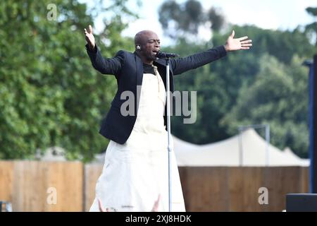 LONDON, ENGLAND – 06. JULI: Seal tritt am 6. Juli 2024 im British Summer time Hyde Park auf. CAP/MAR ©MAR/Capital Pictures Stockfoto