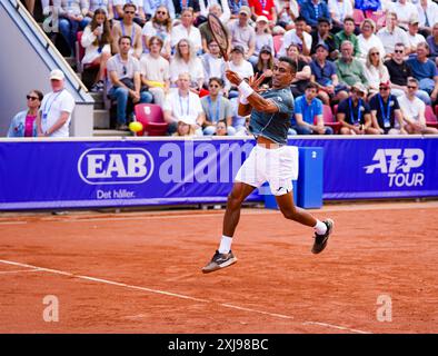 Båstad, ATP 250, Schweden, 07 17 2024, Casper Ruud gegen Thiago Monteiro. Thiago Monteiro Stockfoto