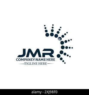 JMR-Logo. J M R-DESIGN. Weißer JMR-Buchstabe. JMR, J M R Letter Logo-Design. J M R Letter Logodesign in GOLD, GOLDENES LOGO, DREI, Stil. Letter-Logo-Set Stock Vektor