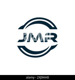 JMR-Logo. J M R-DESIGN. Weißer JMR-Buchstabe. JMR, J M R Letter Logo-Design. J M R Letter Logodesign in GOLD, GOLDENES LOGO, DREI, Stil. Letter-Logo-Set Stock Vektor